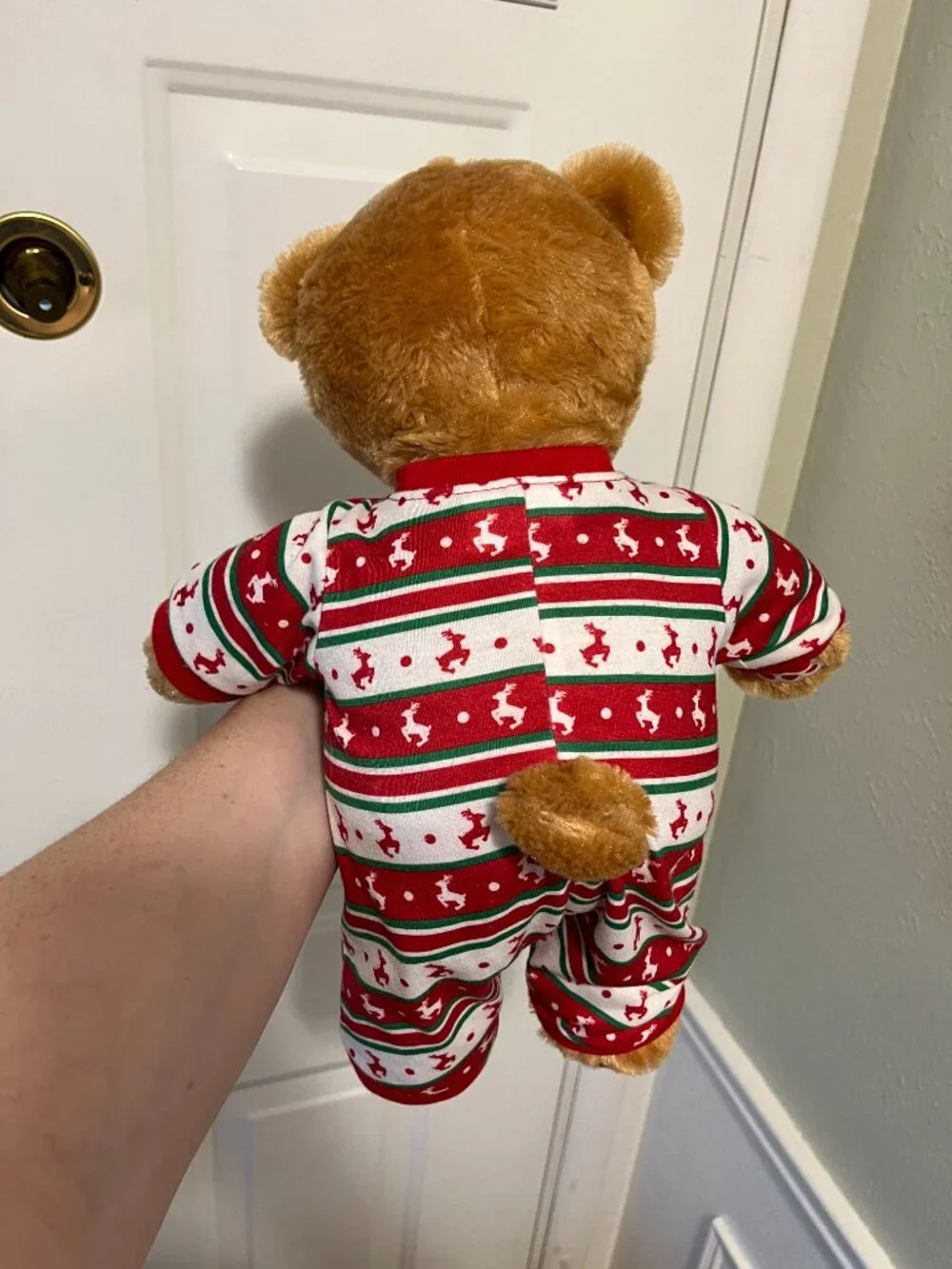 B-A-B Build A Bear - Christmas Pajamas Teddy Bear